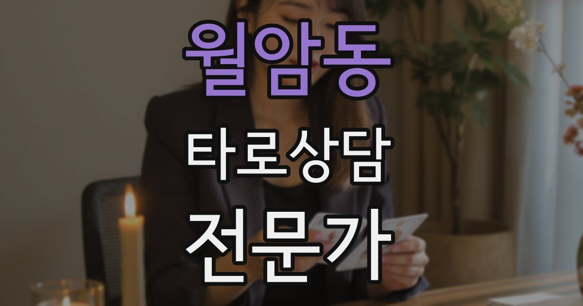 월암동 타로상담전문가 자격증
