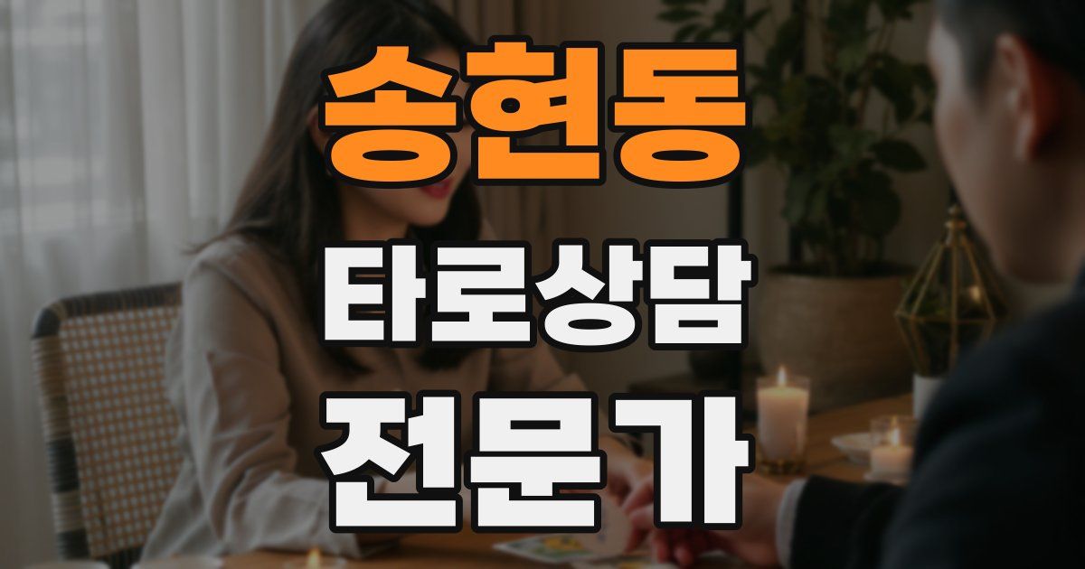 송현동 타로상담전문가 자격증