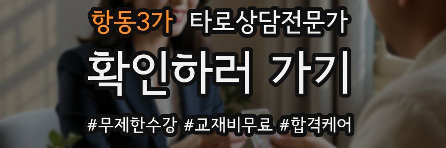 항동3가 타로상담전문가 자격증