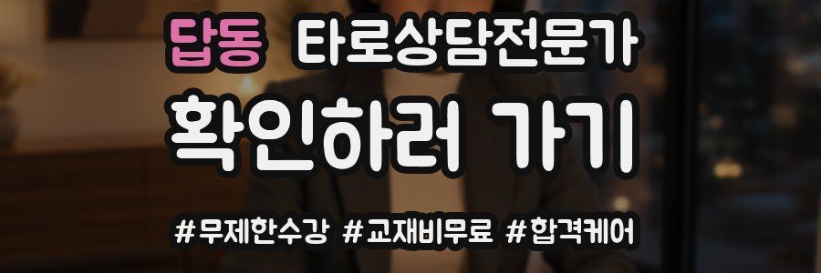답동 타로상담전문가 자격증