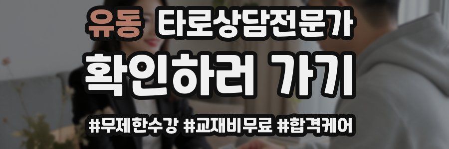 유동 타로상담전문가 자격증