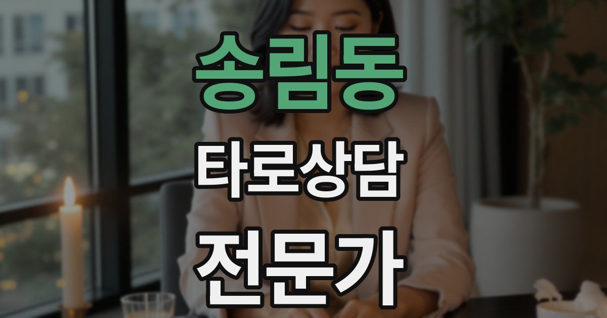 송림동 타로상담전문가 자격증