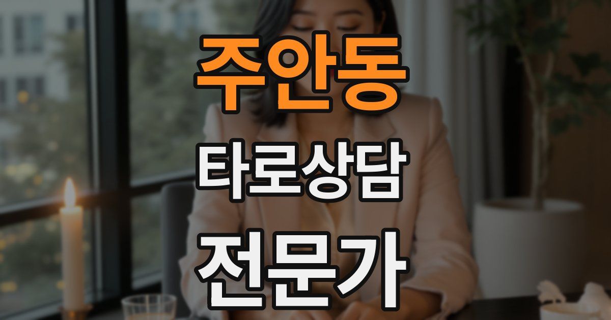 주안동 타로상담전문가 자격증