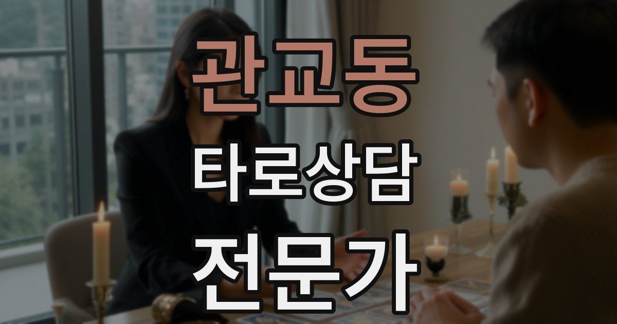 관교동 타로상담전문가 자격증