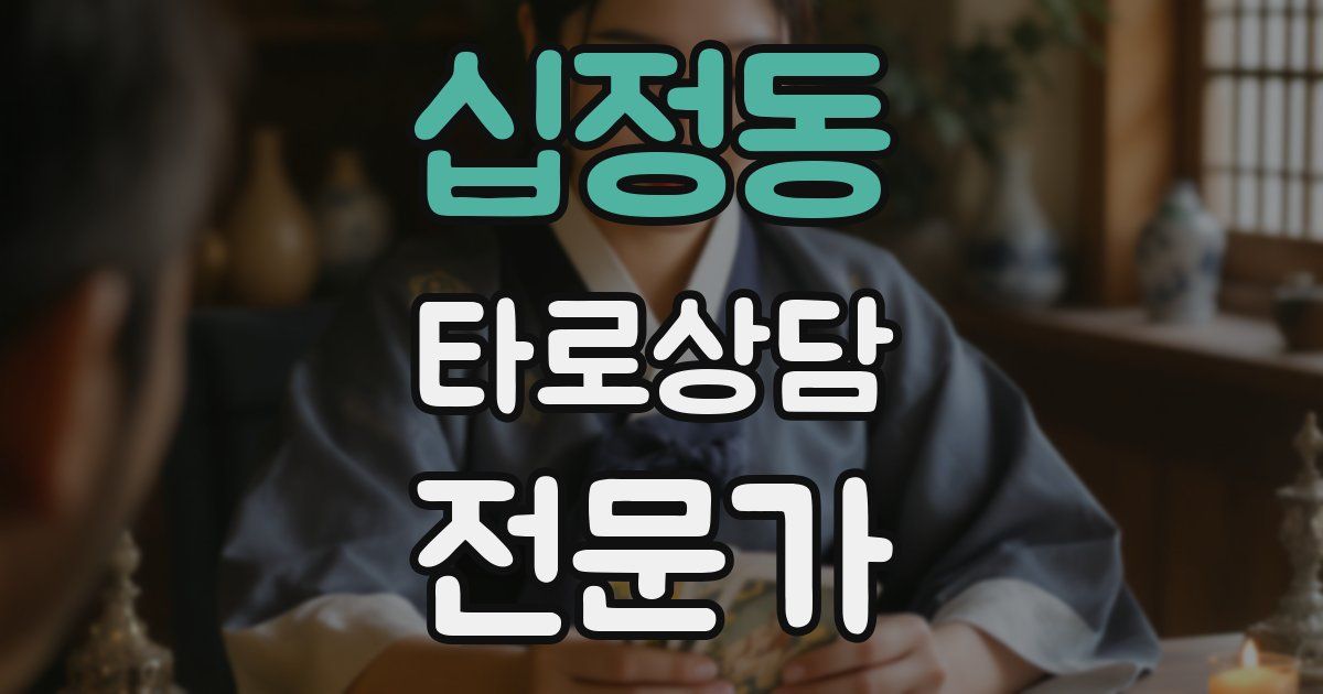 십정동 타로상담전문가 자격증