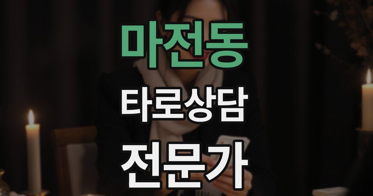 마전동 타로상담전문가 자격증
