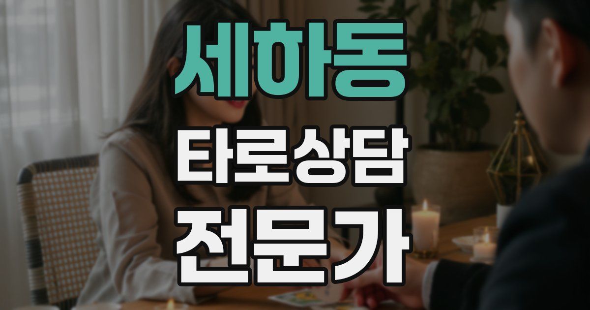 세하동 타로상담전문가 자격증
