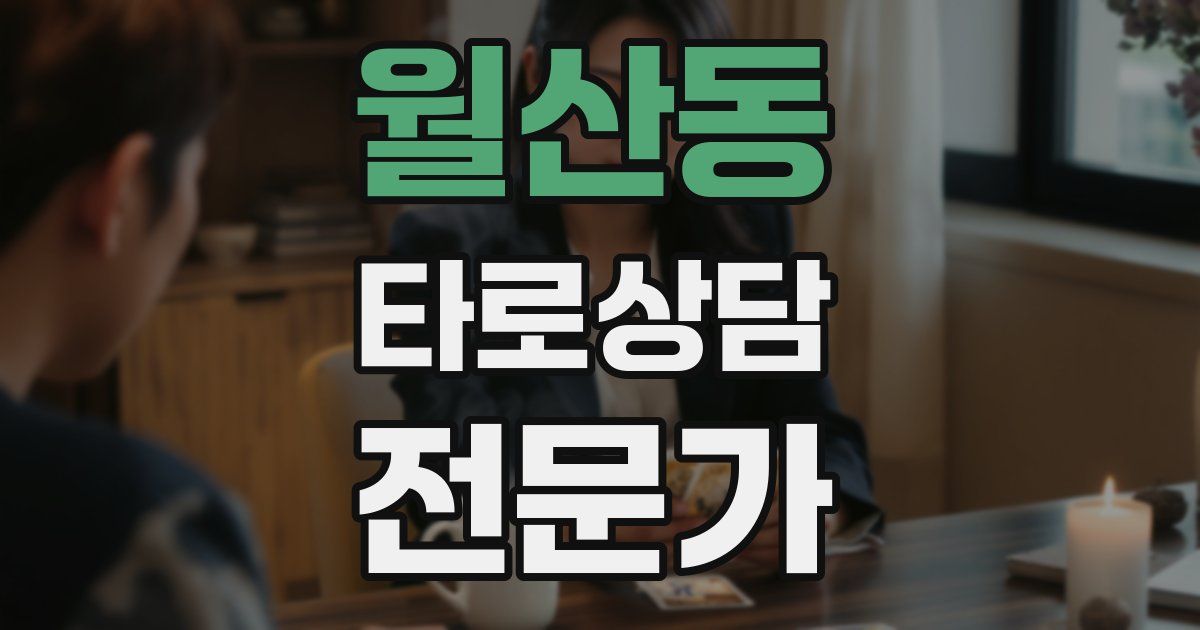 월산동 타로상담전문가 자격증