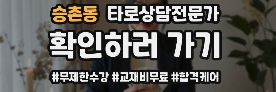 승촌동 타로상담전문가 자격증