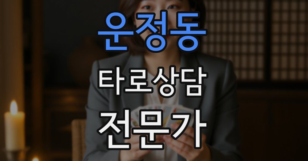 운정동 타로상담전문가 자격증