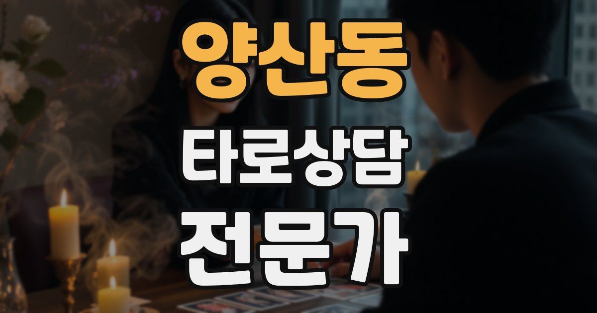 양산동 타로상담전문가 자격증