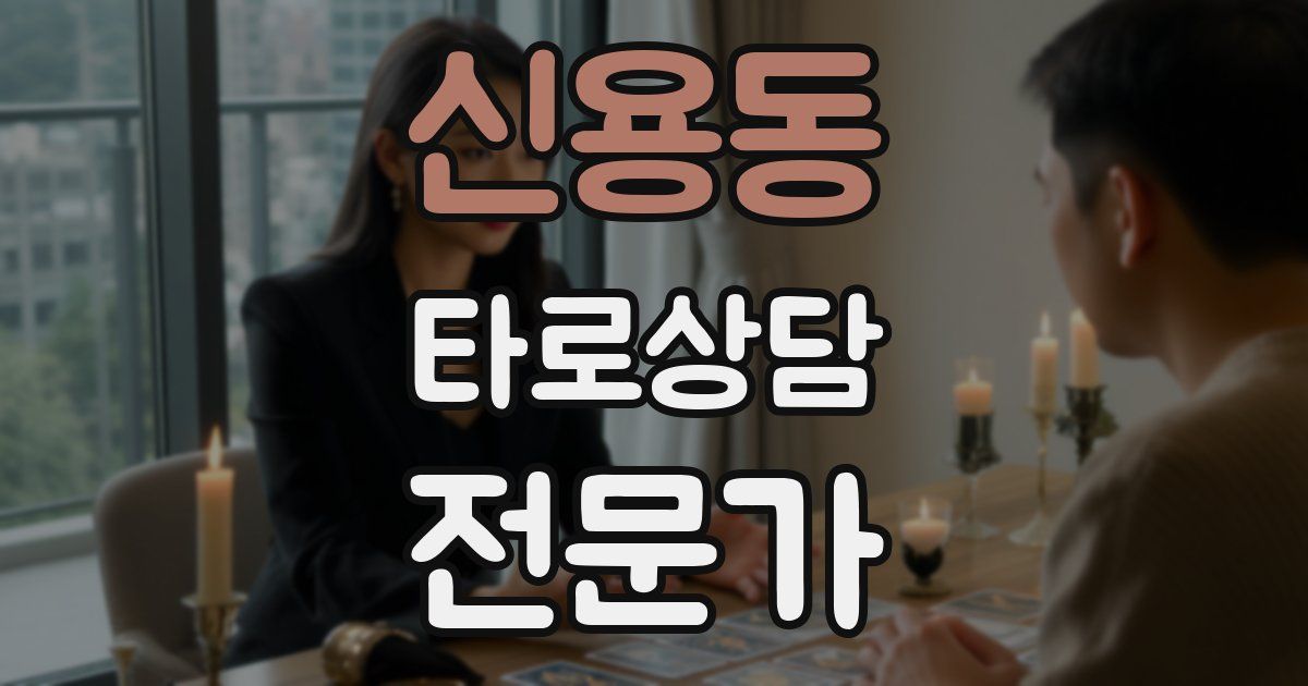 신용동 타로상담전문가 자격증