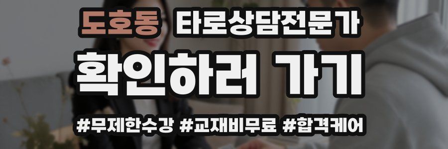 도호동 타로상담전문가 자격증