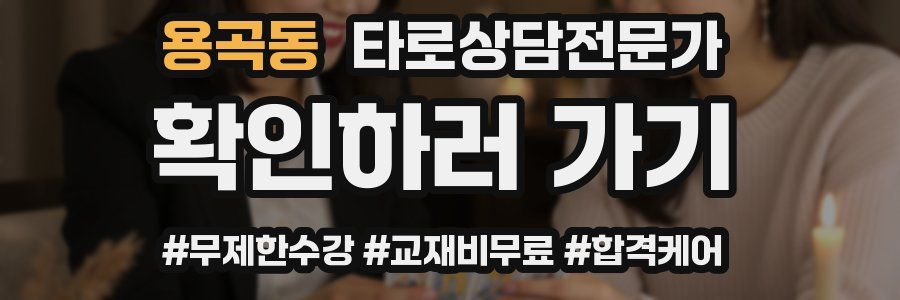 용곡동 타로상담전문가 자격증