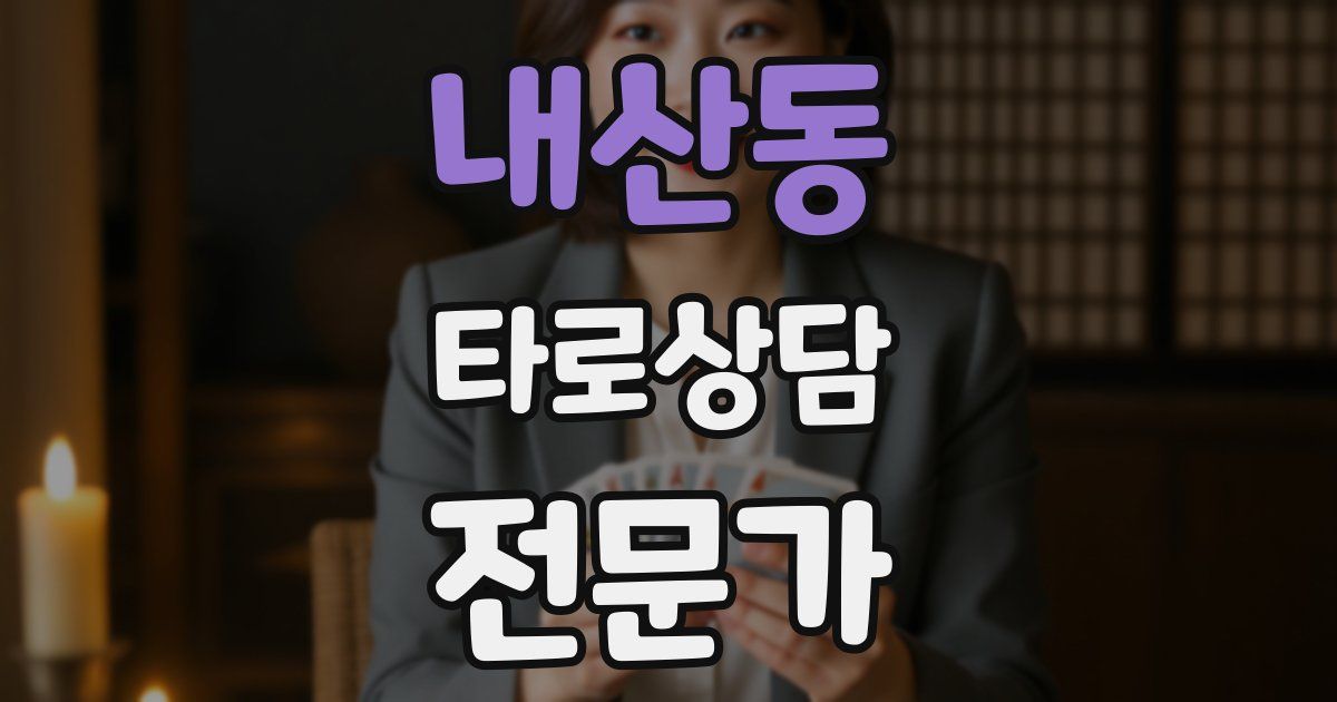 내산동 타로상담전문가 자격증