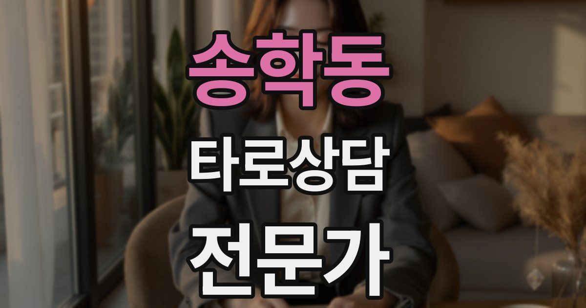 송학동 타로상담전문가 자격증