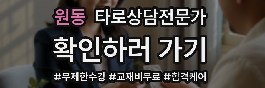 원동 타로상담전문가 자격증