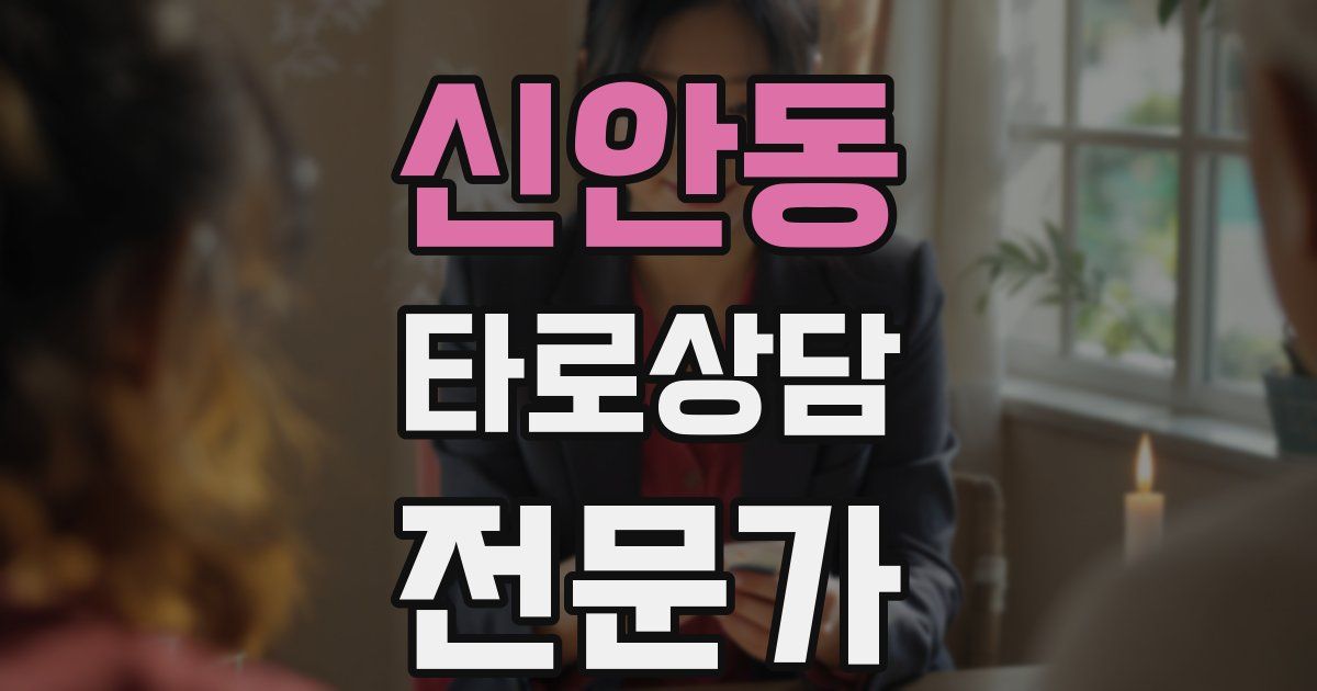 신안동 타로상담전문가 자격증