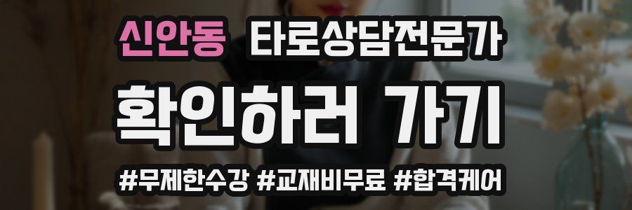 신안동 타로상담전문가 자격증