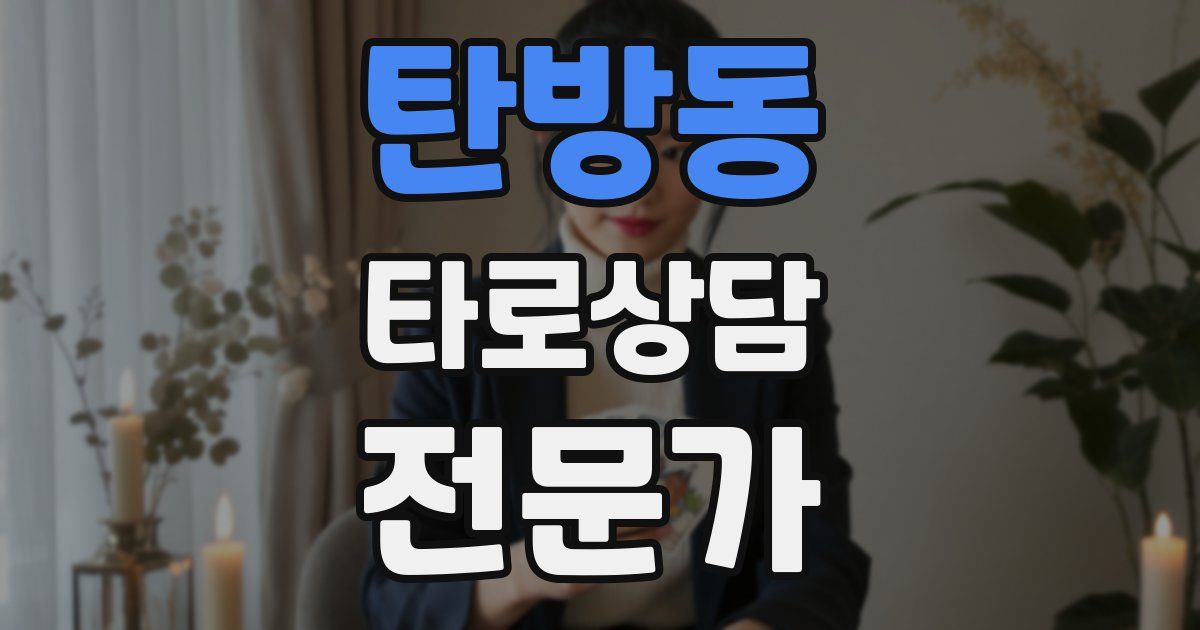탄방동 타로상담전문가 자격증