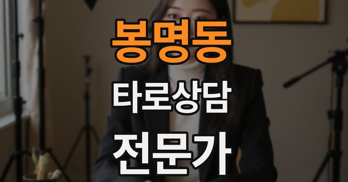 봉명동 타로상담전문가 자격증