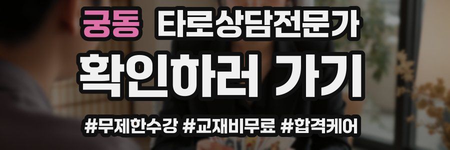 궁동 타로상담전문가 자격증