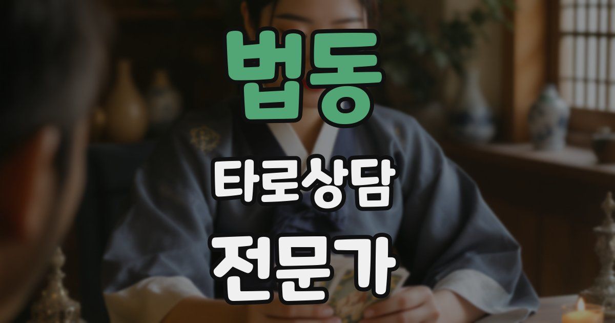 법동 타로상담전문가 자격증