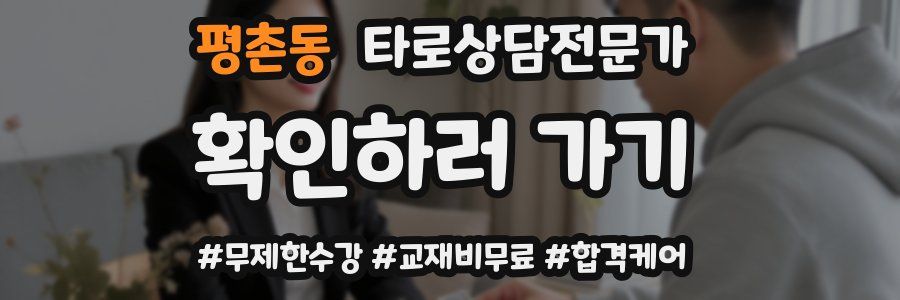 평촌동 타로상담전문가 자격증