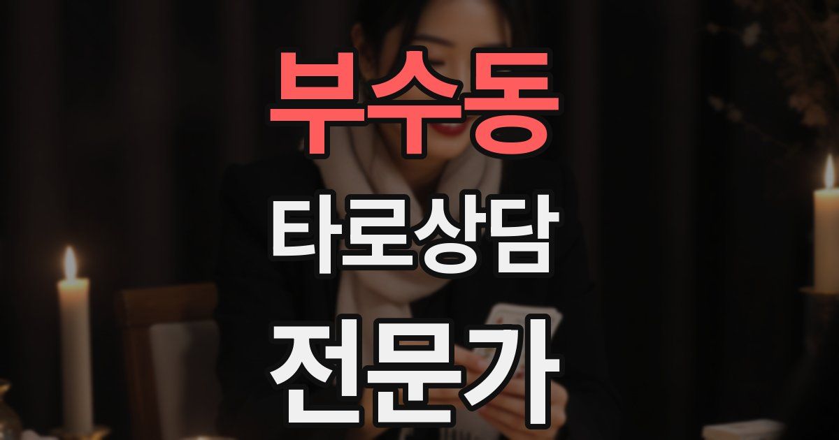 부수동 타로상담전문가 자격증