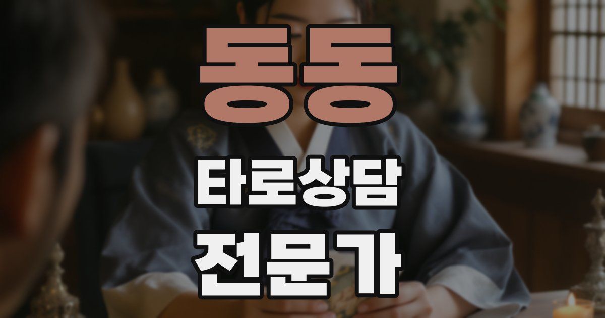 동동 타로상담전문가 자격증