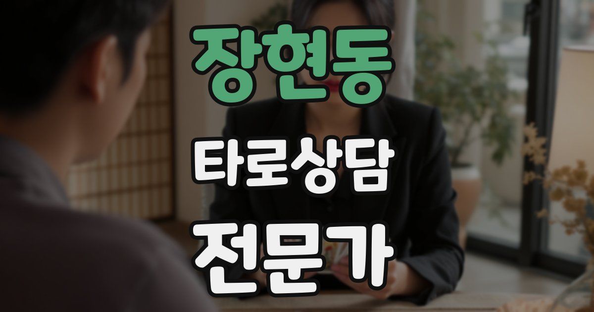 장현동 타로상담전문가 자격증