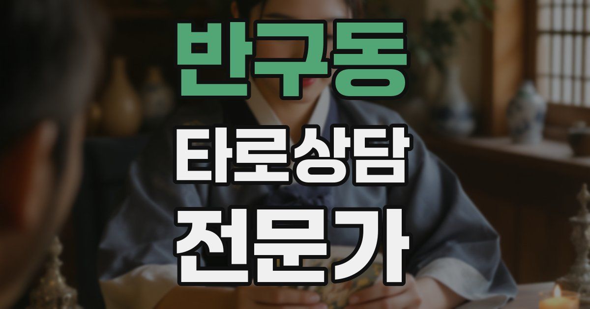 반구동 타로상담전문가 자격증