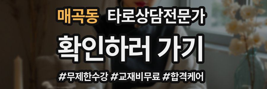 매곡동 타로상담전문가 자격증