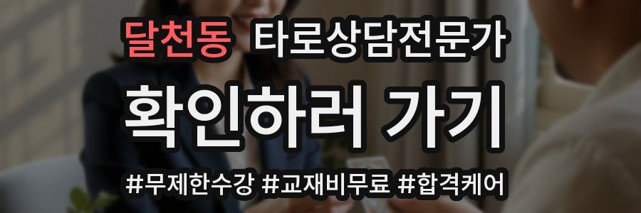 달천동 타로상담전문가 자격증