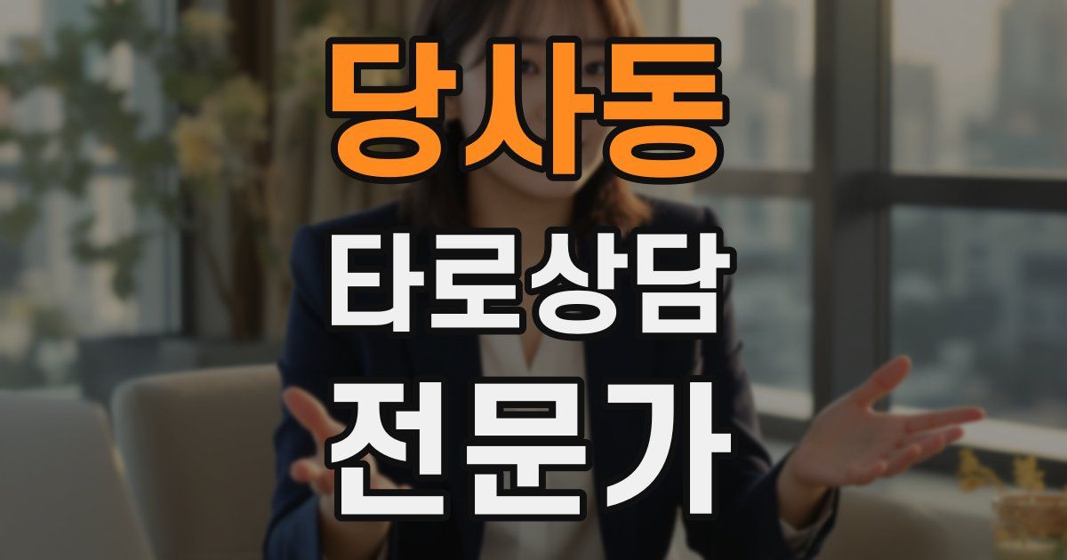 당사동 타로상담전문가 자격증