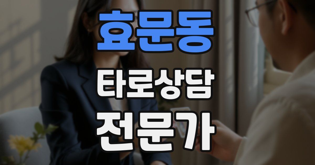 효문동 타로상담전문가 자격증