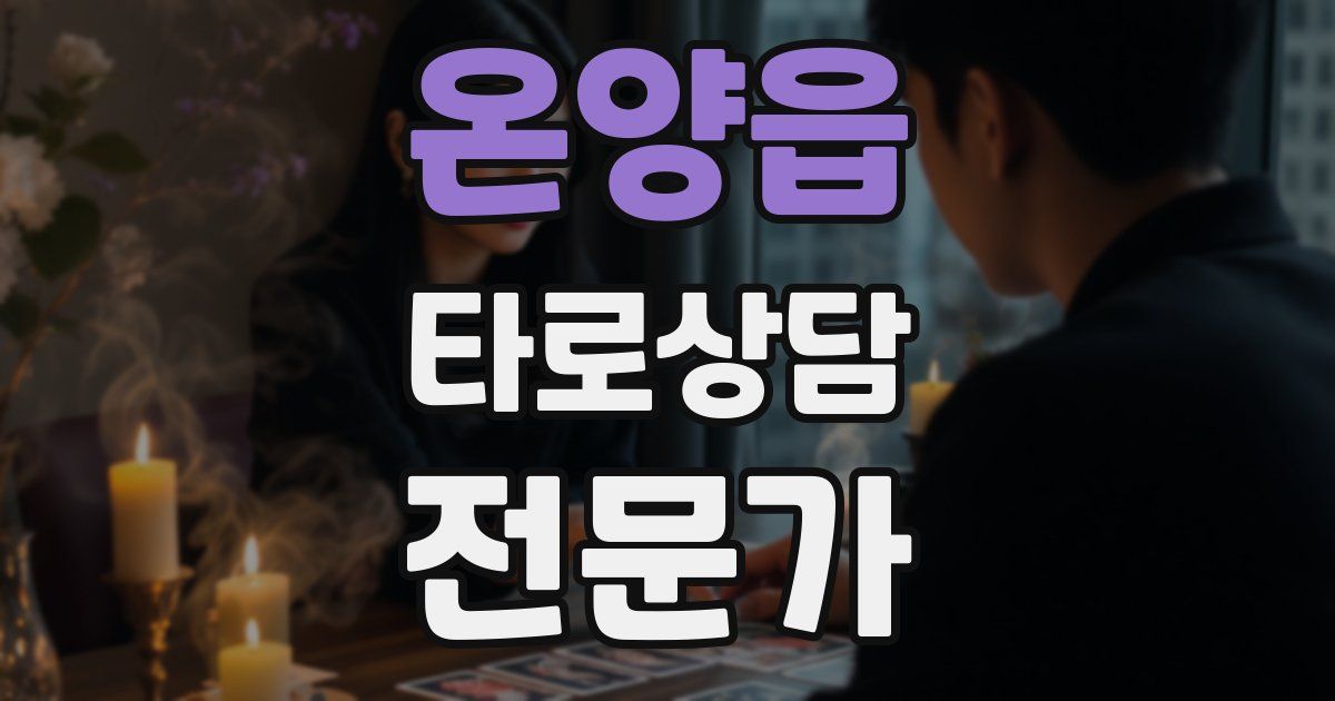 온양읍 타로상담전문가 자격증