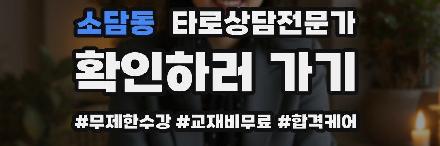 소담동 타로상담전문가 자격증