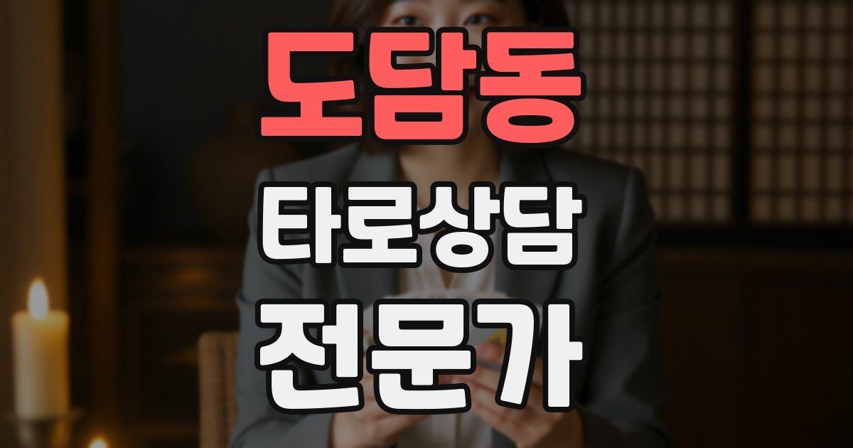 도담동 타로상담전문가 자격증