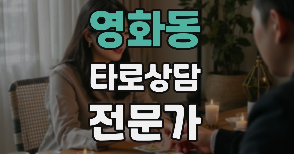 영화동 타로상담전문가 자격증