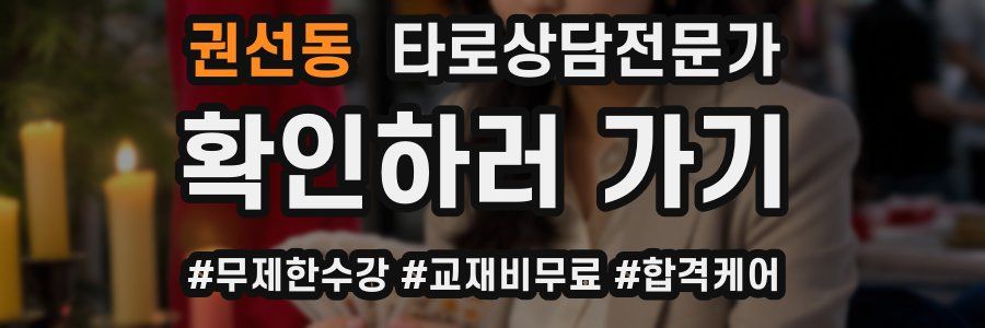 권선동 타로상담전문가 자격증