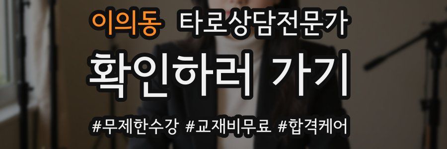 이의동 타로상담전문가 자격증