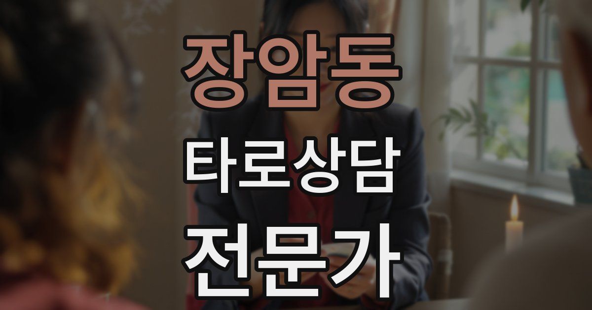 장암동 타로상담전문가 자격증