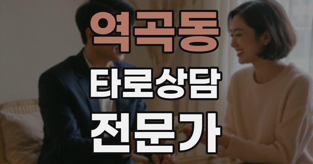 역곡동 타로상담전문가 자격증
