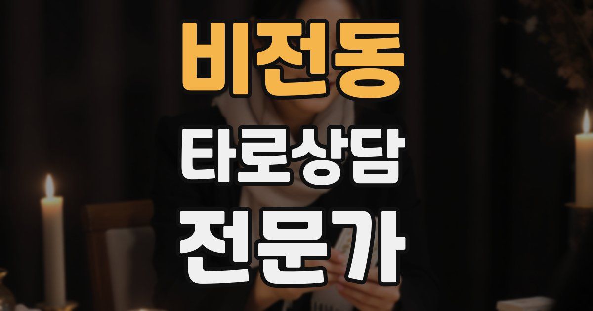 비전동 타로상담전문가 자격증