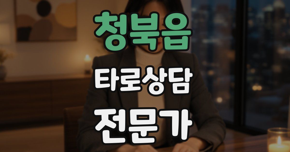 청북읍 타로상담전문가 자격증