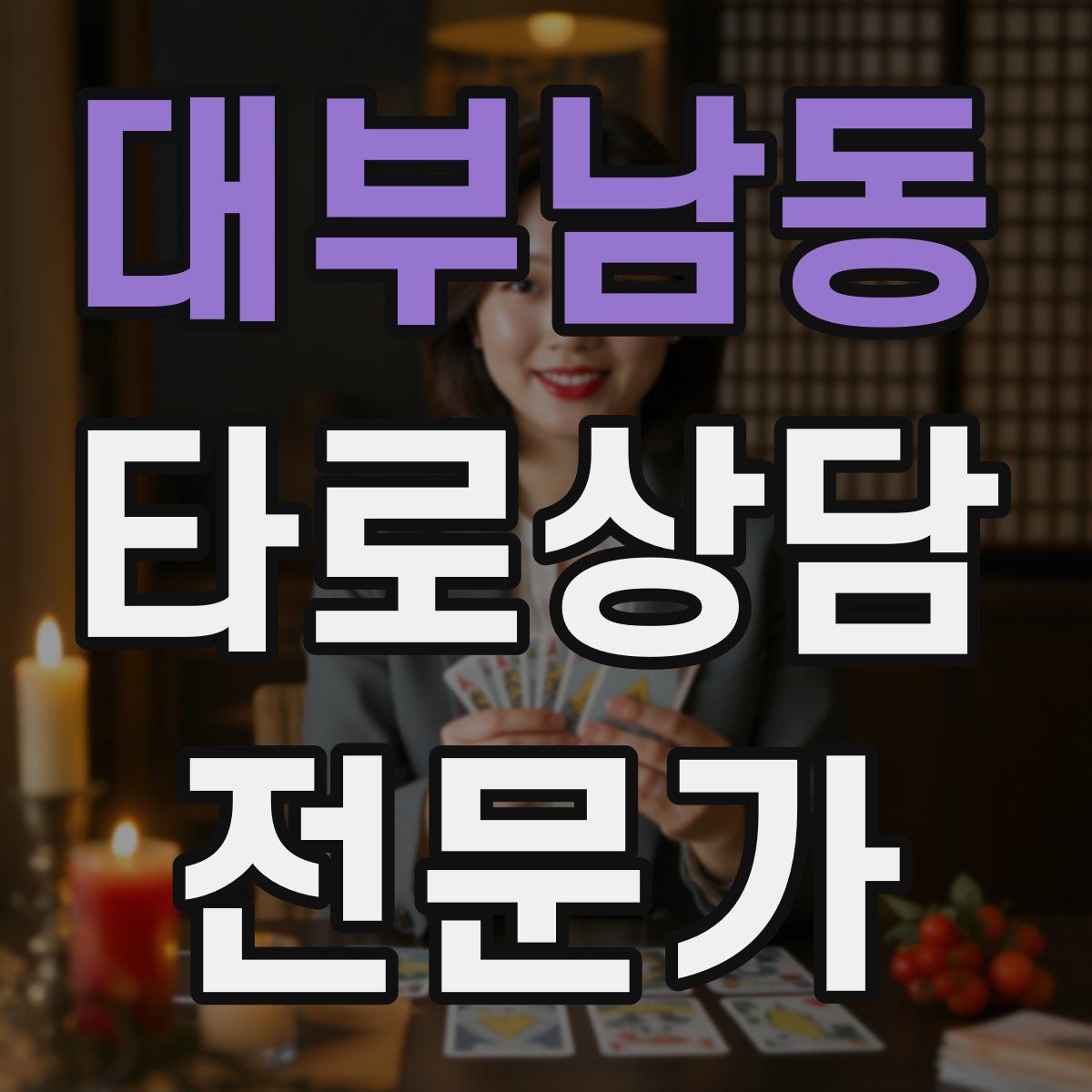 대부남동 타로상담전문가 자격증