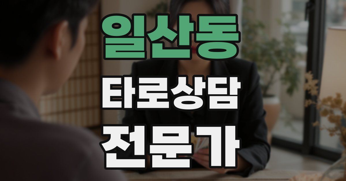 일산동 타로상담전문가 자격증