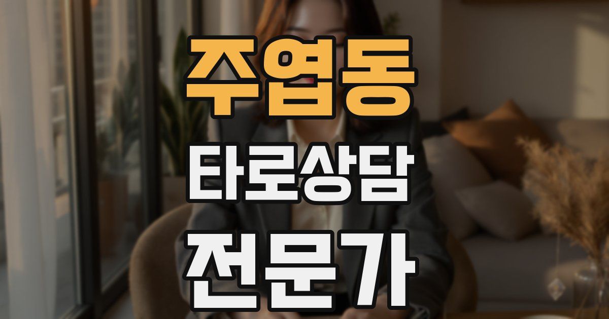 주엽동 타로상담전문가 자격증