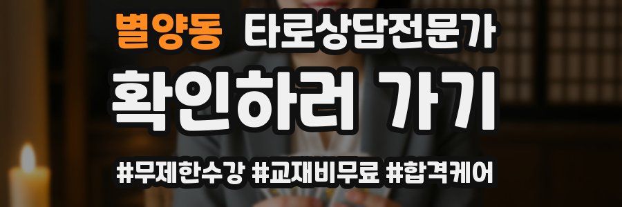 별양동 타로상담전문가 자격증